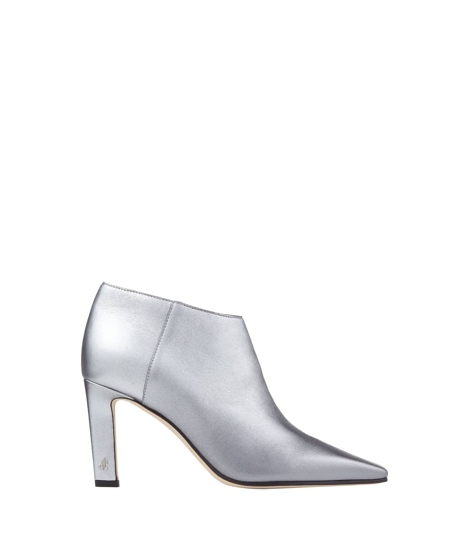Bottines Meche 85 en cuir - Steel & Silver