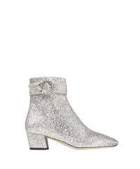 Bottines Myan 45 - Platinum & Crystal