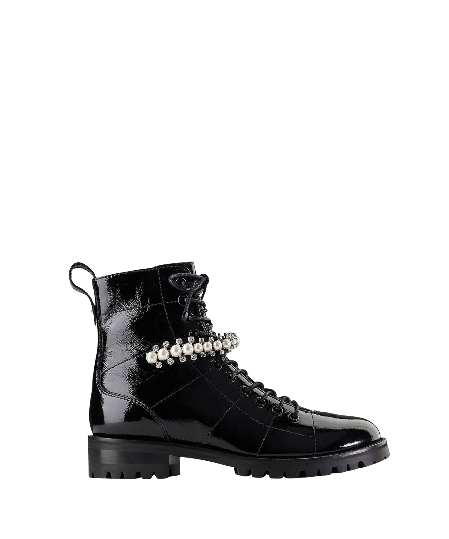 Bottines Cruz en cuir - Black