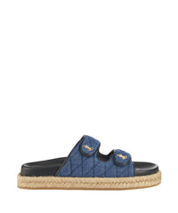 ZNO STOCK 0 DJV 3/4 ST 133% Prix 150 / Reco 150 DENIM/LIGHT GOLD Flat FARONE LUG FLAT