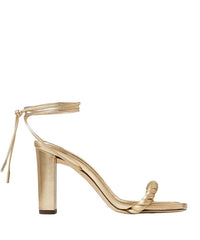 Diosa 85 sandals in leather - Gold