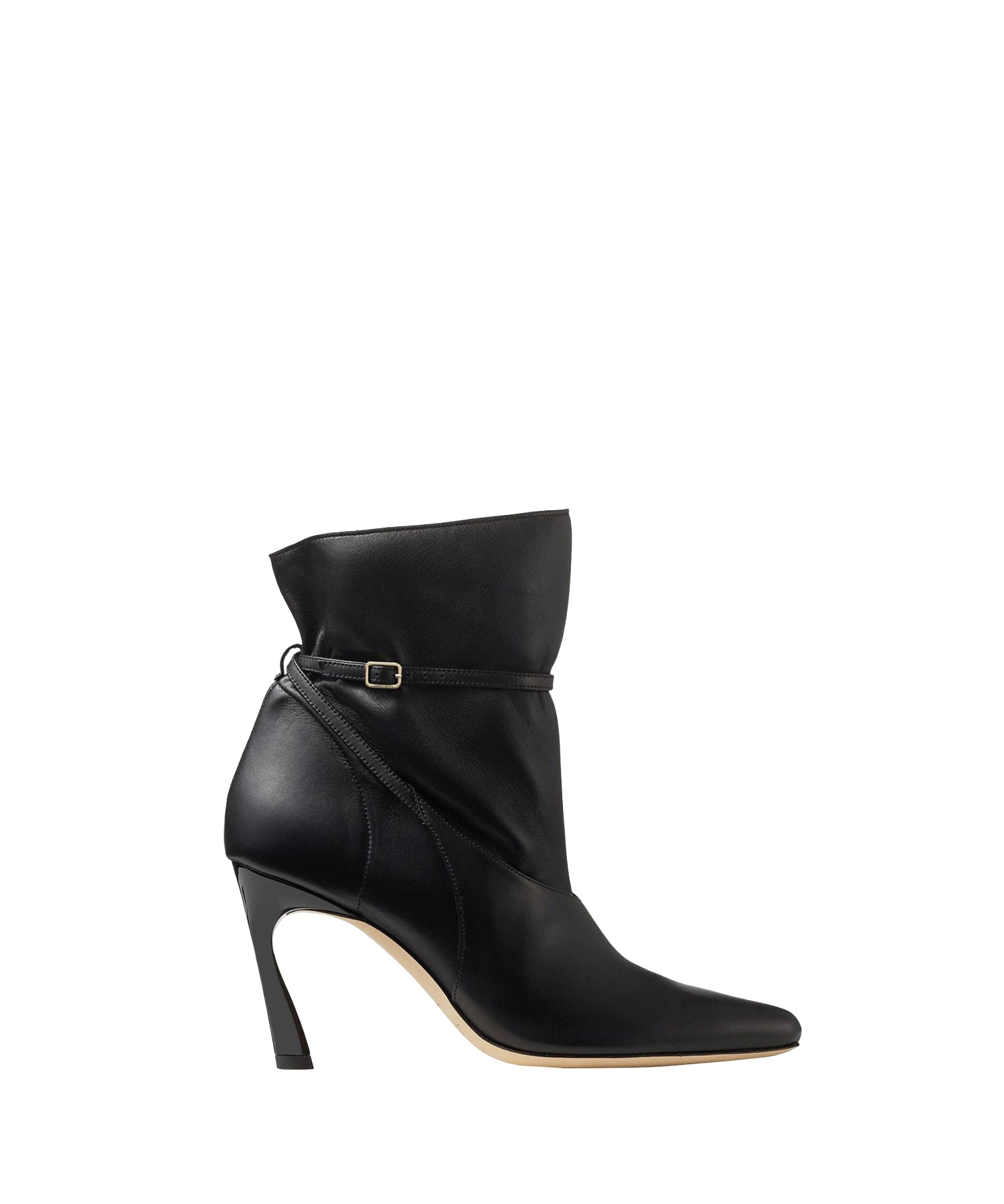 Bottines Cacia 85 en cuir - Black Intense