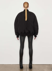 Reversible Bomber Jacket - Black