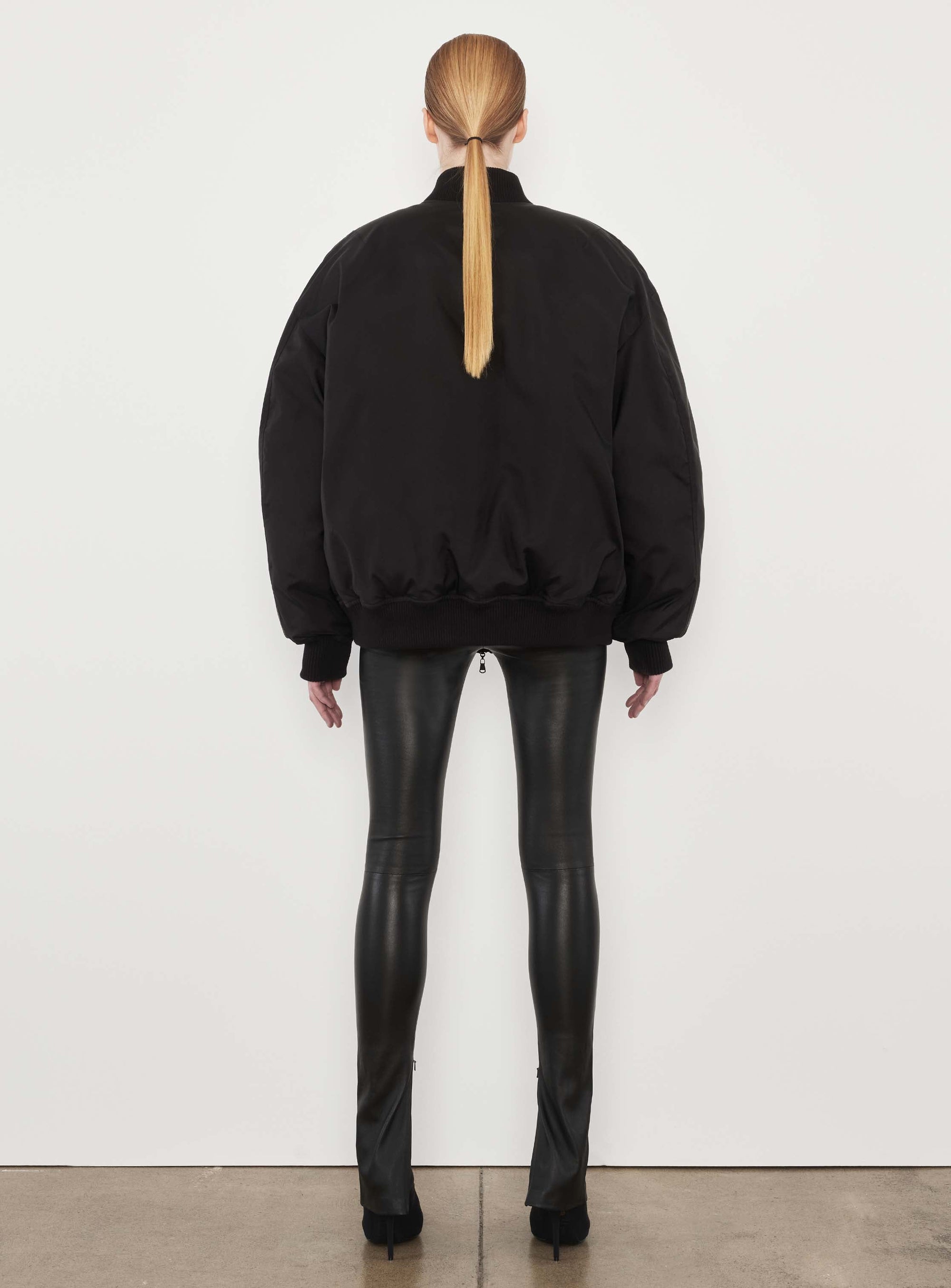 Reversible Bomber Jacket - Black