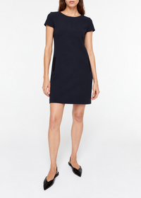 Short dress with pockets - Navy