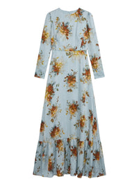 Robe longue - Azzurro Fantasia
