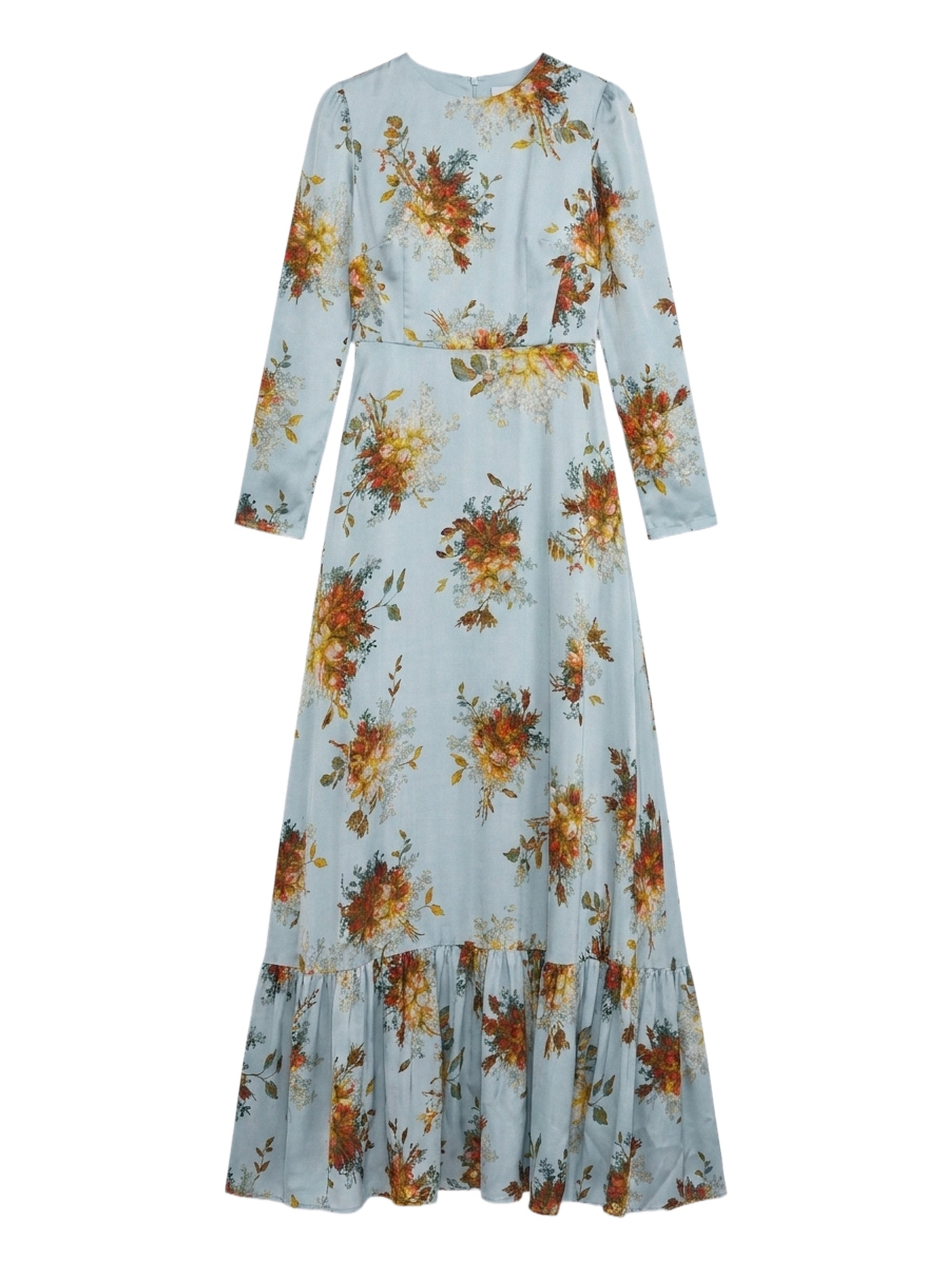 Robe longue - Azzurro Fantasia