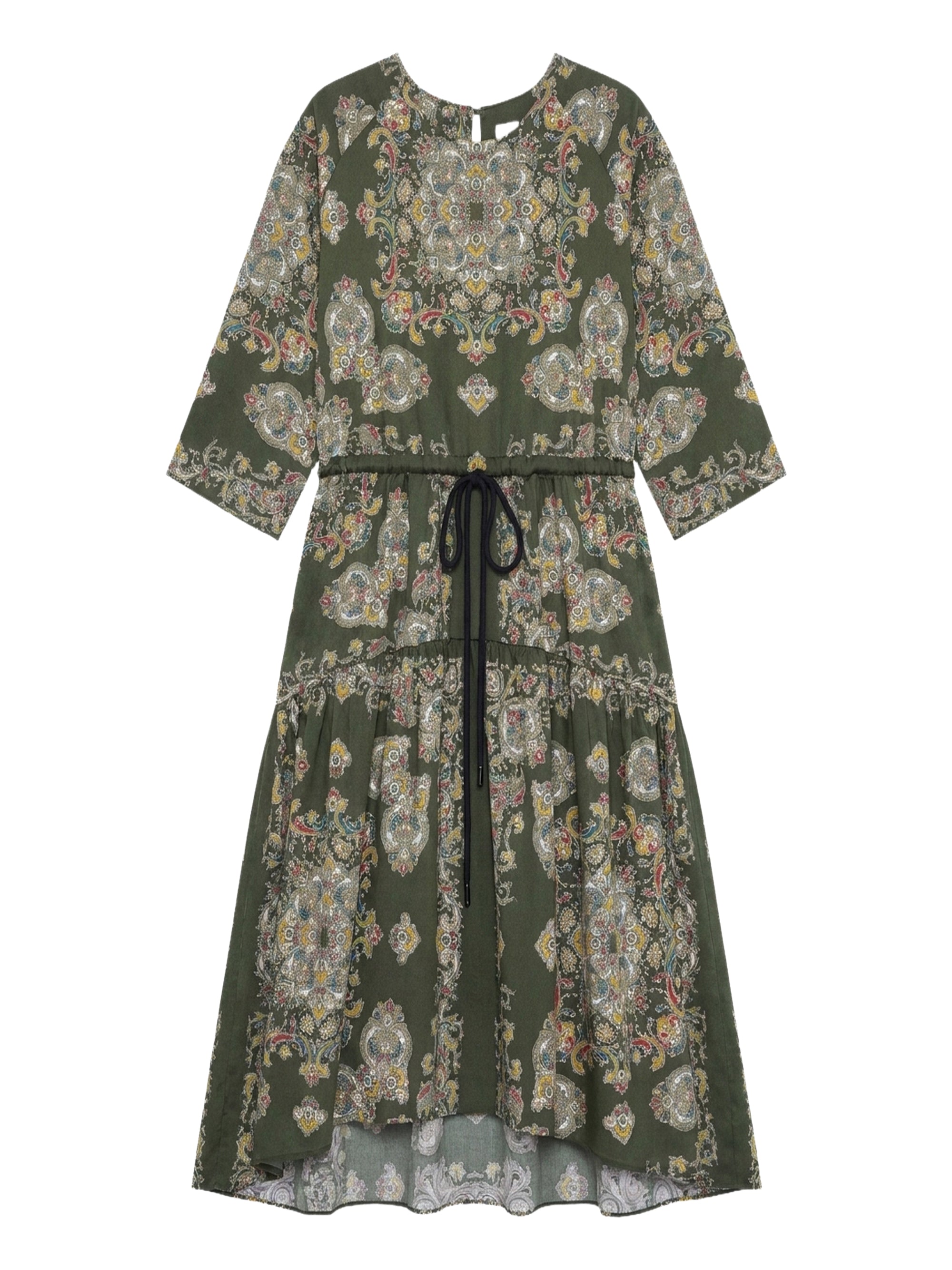 Robe avec coulisse - Verde Fantasia