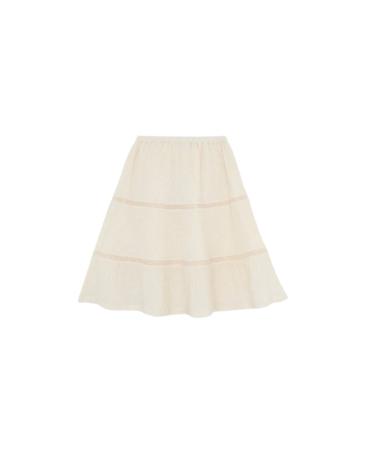 Jupe Céline en coton - Pannacotta