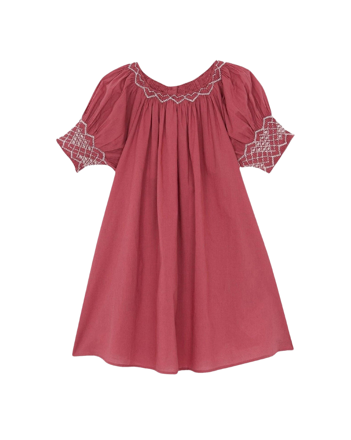 Robe Lesia en coton - Rose Vespa