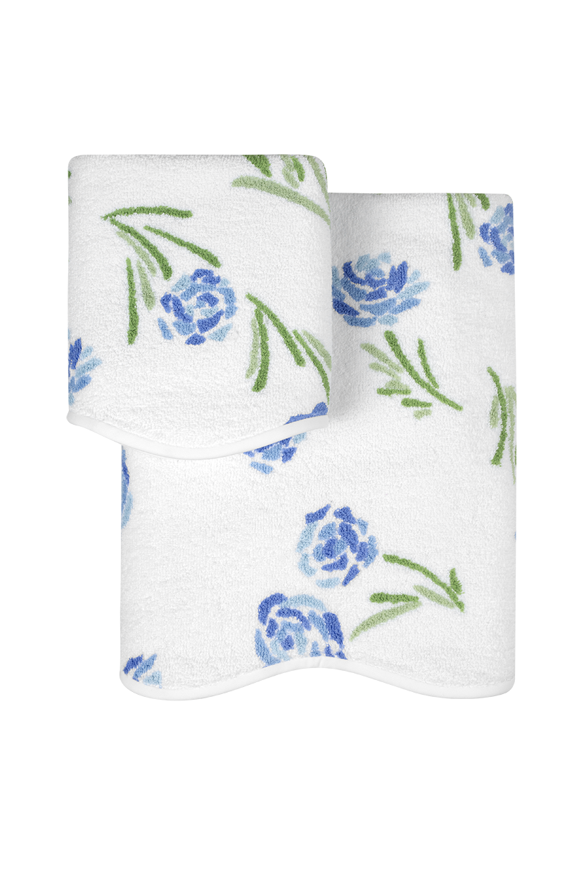 Bath universe Roses Déco - Bleu Azur