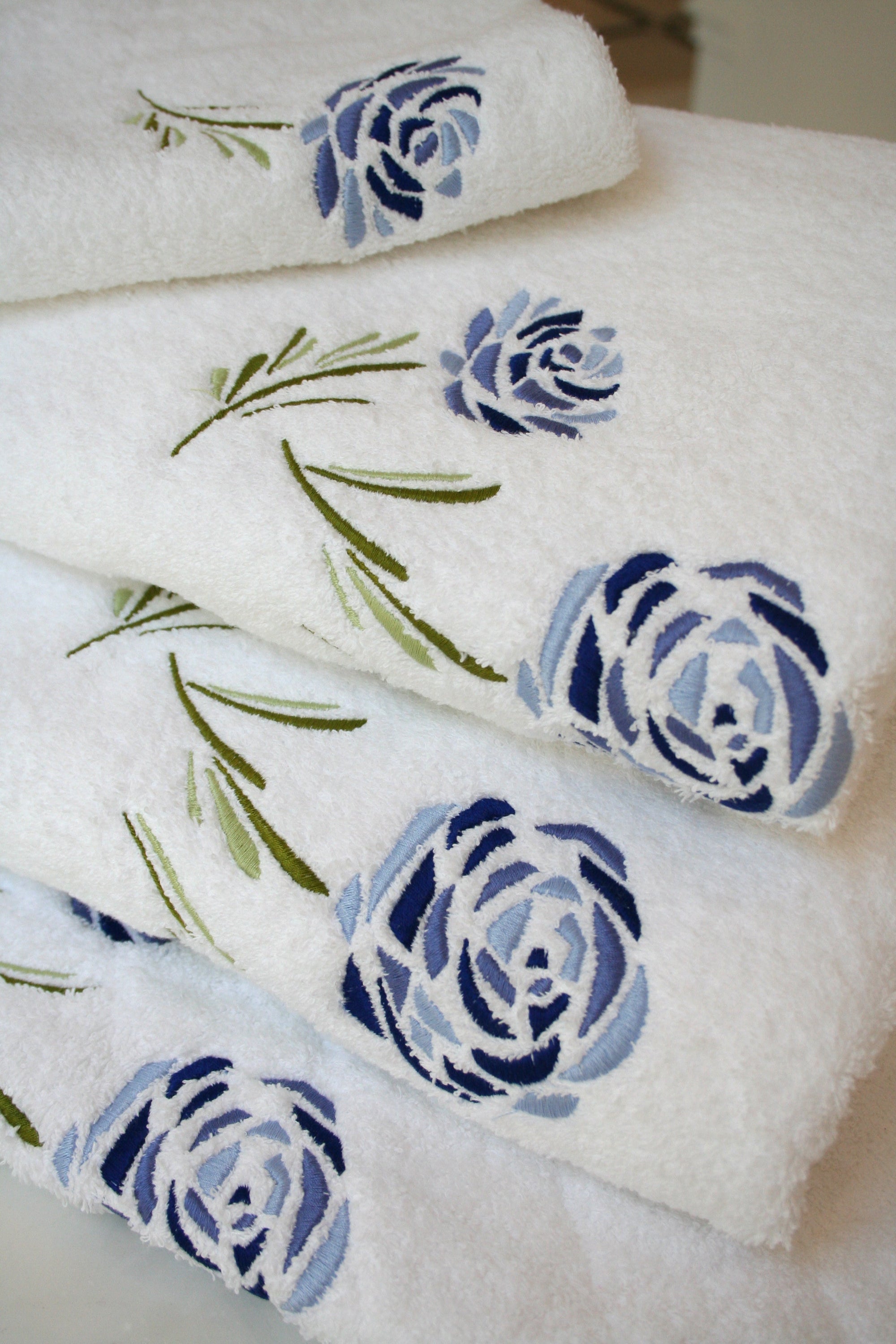 Bath universe Roses Déco - Bleu Azur