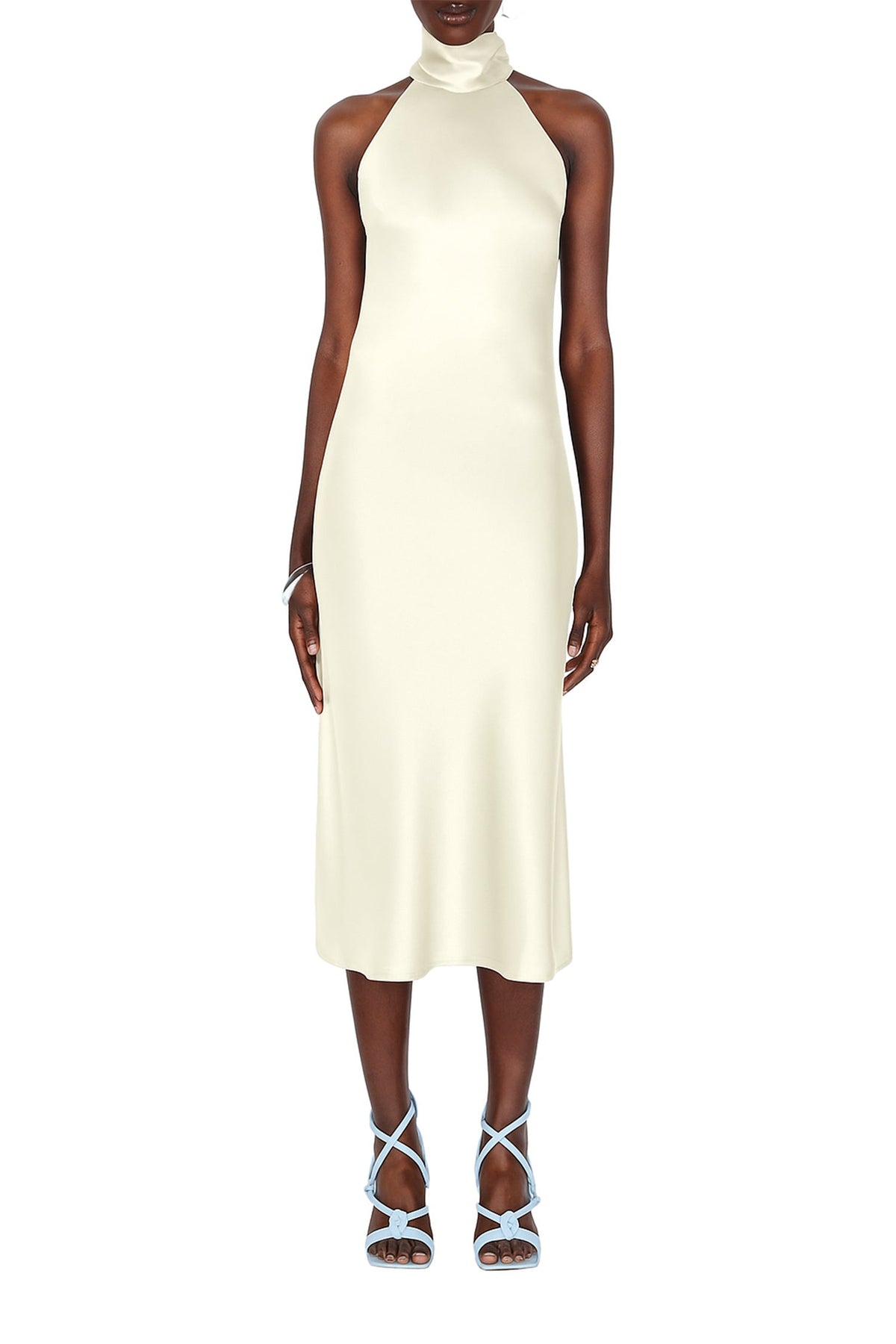Cropped Sienna Dress - Buttermilk