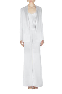 Blazer Julianne en satin - Platinum