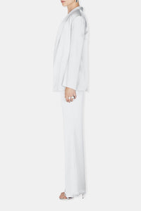 Blazer Julianne en satin - Platinum