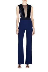 Gwyneth Jumpsuit - Black & Midnight