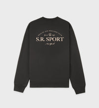 Sweatshirt Wimbledon imprimé - Faded Black
