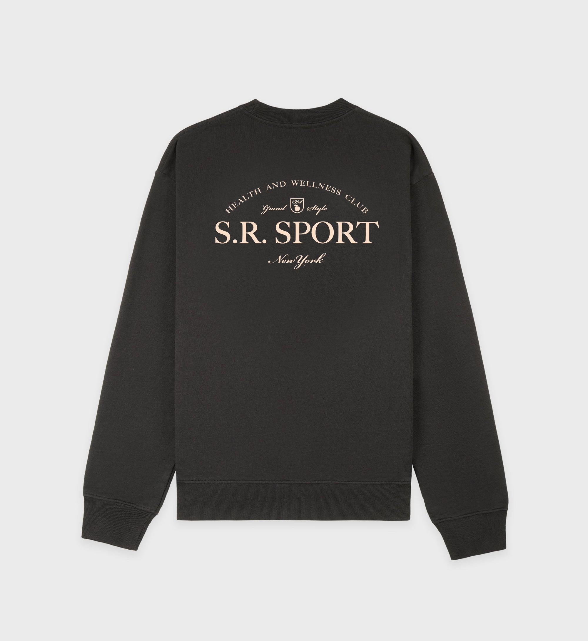 Sweatshirt Wimbledon imprimé - Faded Black