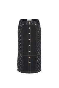 PRIX MARQUE : 220€_All Over Moon Black Jupe - All Over Moon Black