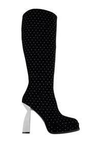 Angel S 120 boots - Black crystal
