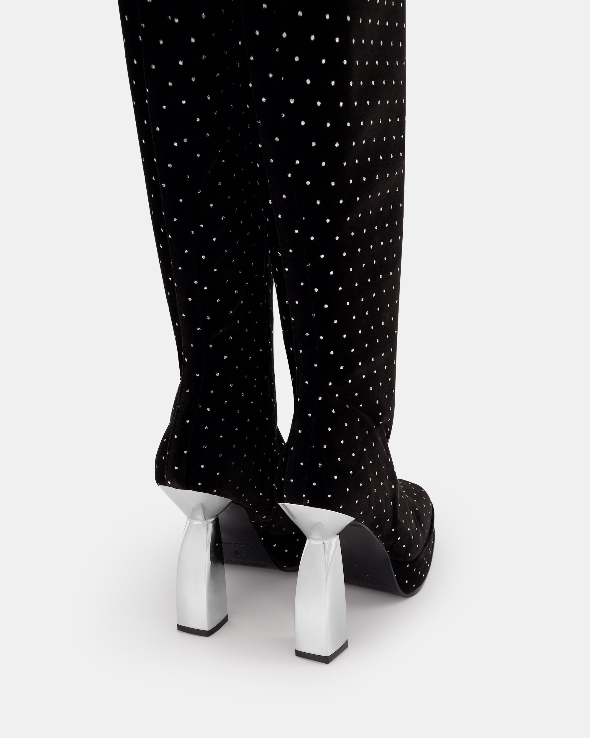 Angel S 120 boots - Black crystal