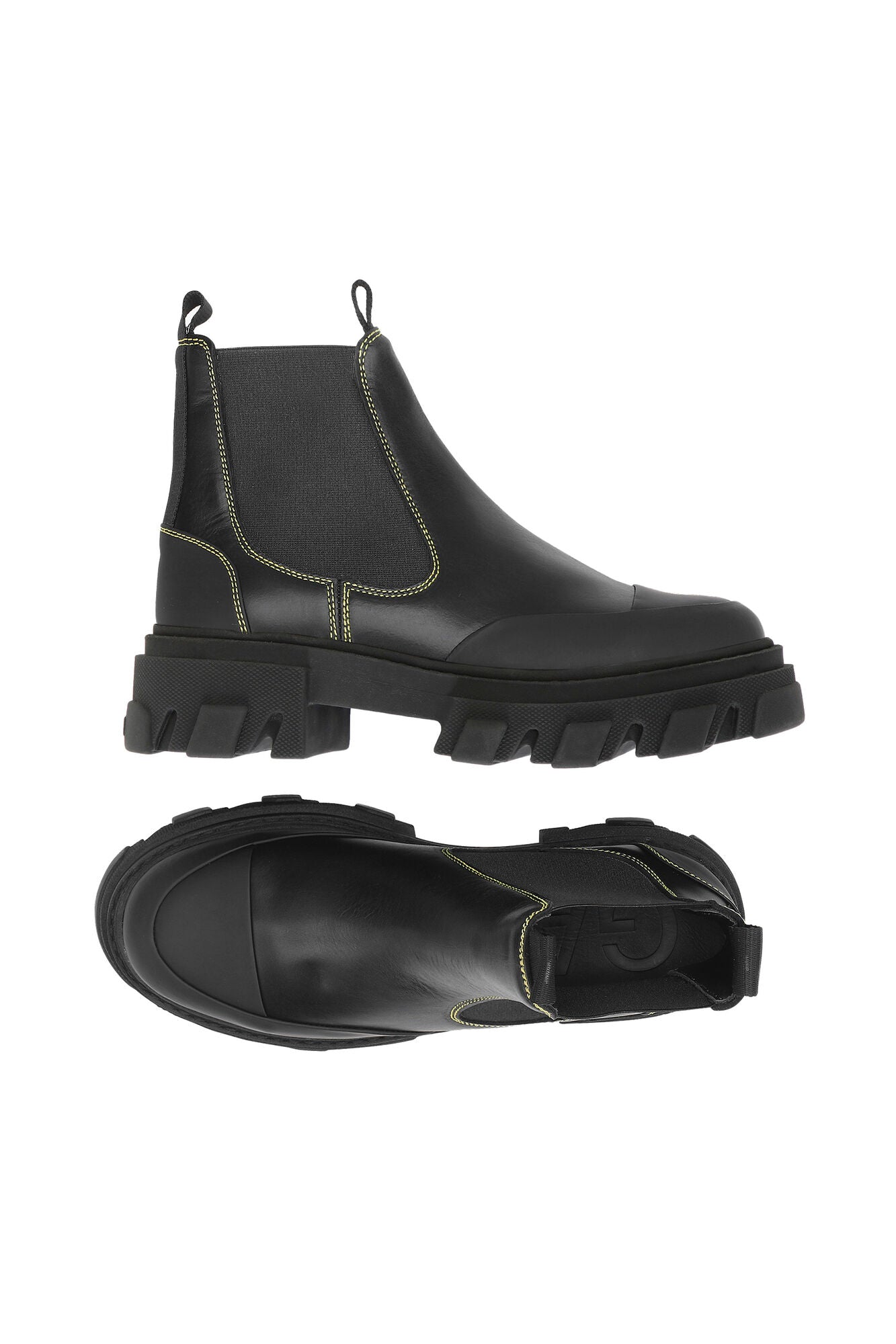 Bottines Chelsea en cuir - Black
