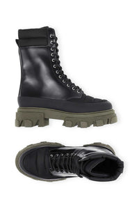 Bottes à lacets - Black