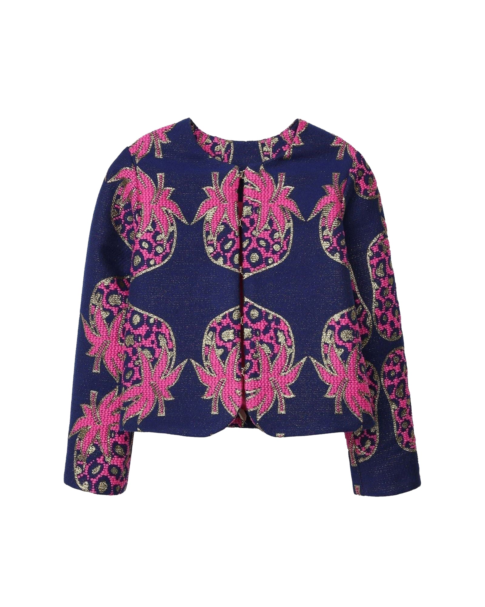 Veste à fermeture en crochets - Multicolore