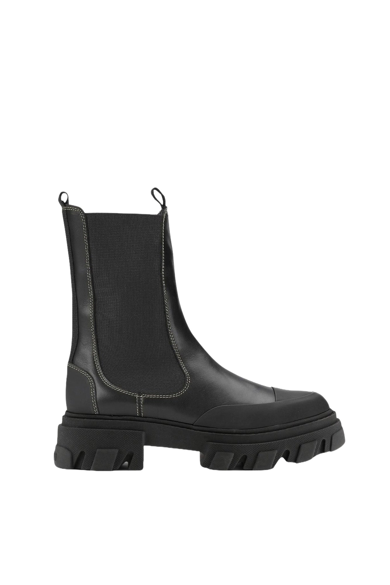 Bottines Chelsea en cuir - Black