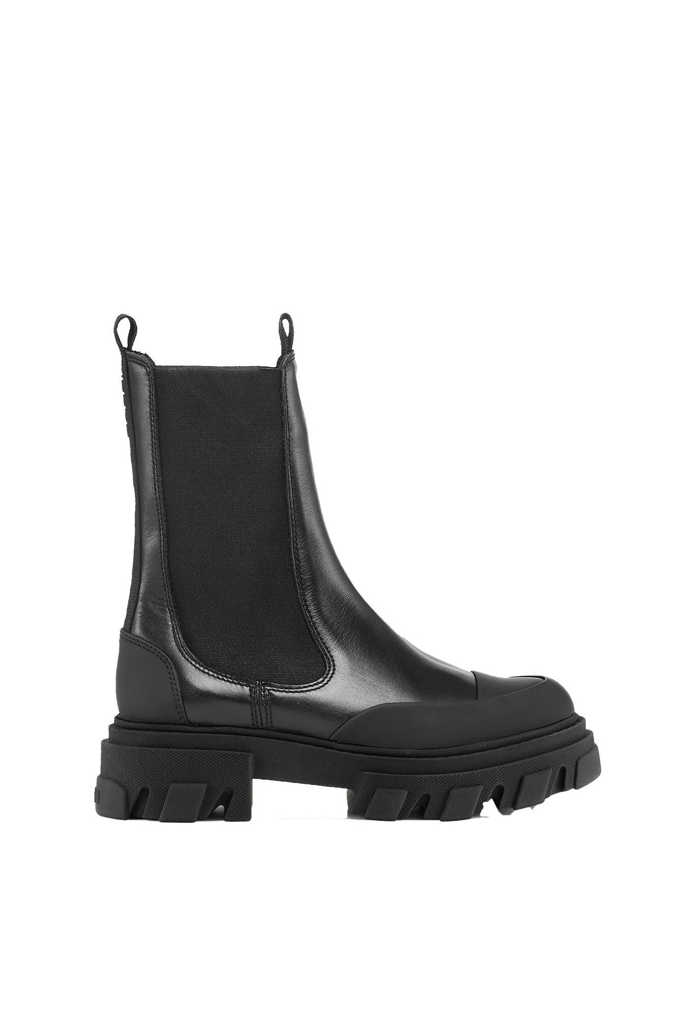 Bottines Chelsea en cuir - Black