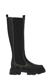 Bottes Chelsea en cuir - Black