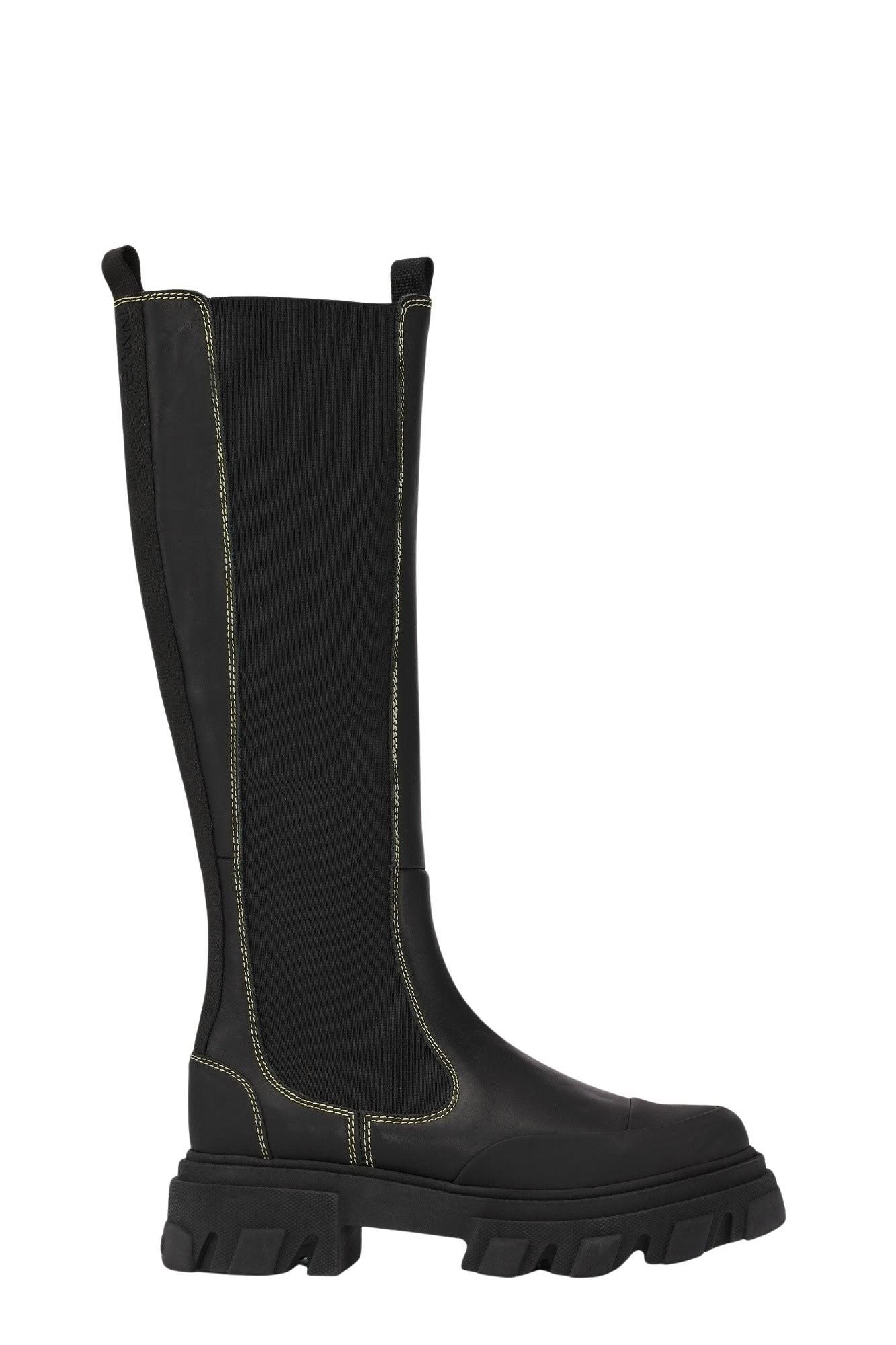 Bottes Chelsea en cuir - Black