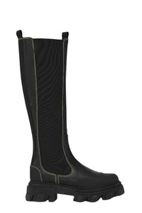 Bottes Chelsea en cuir - Black