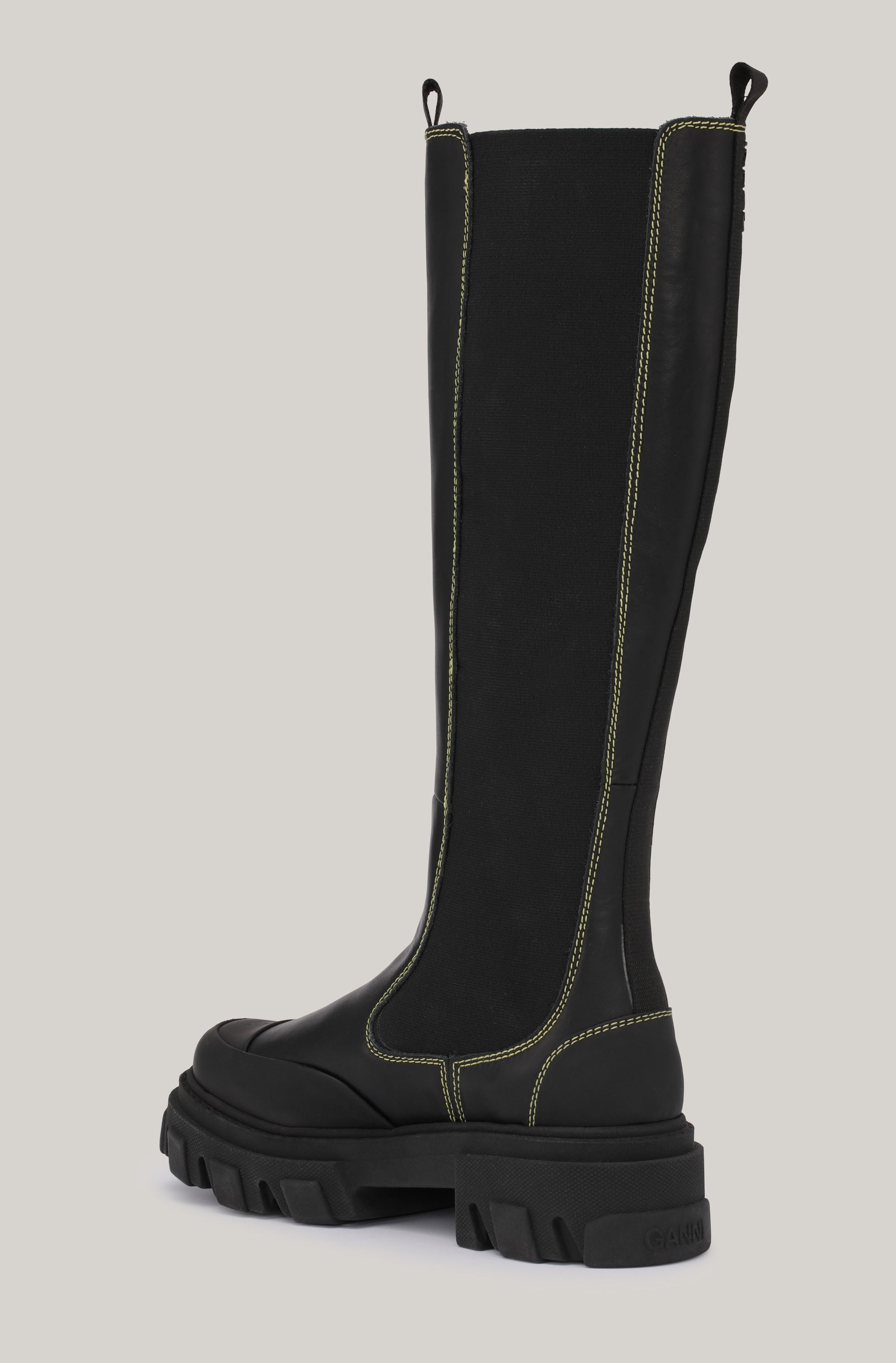Bottes Chelsea en cuir - Black