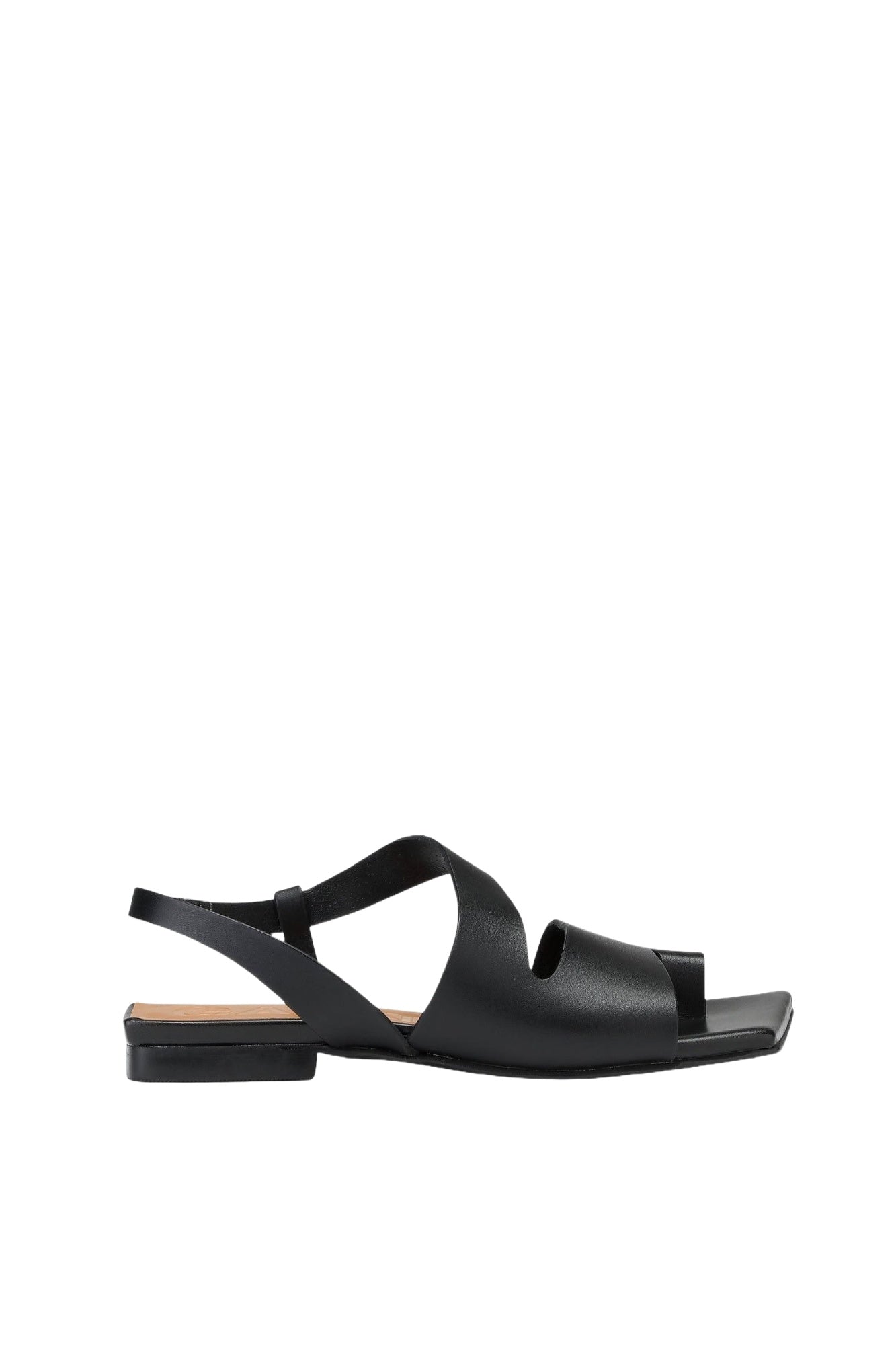 Sandales à lanières en cuir - Black