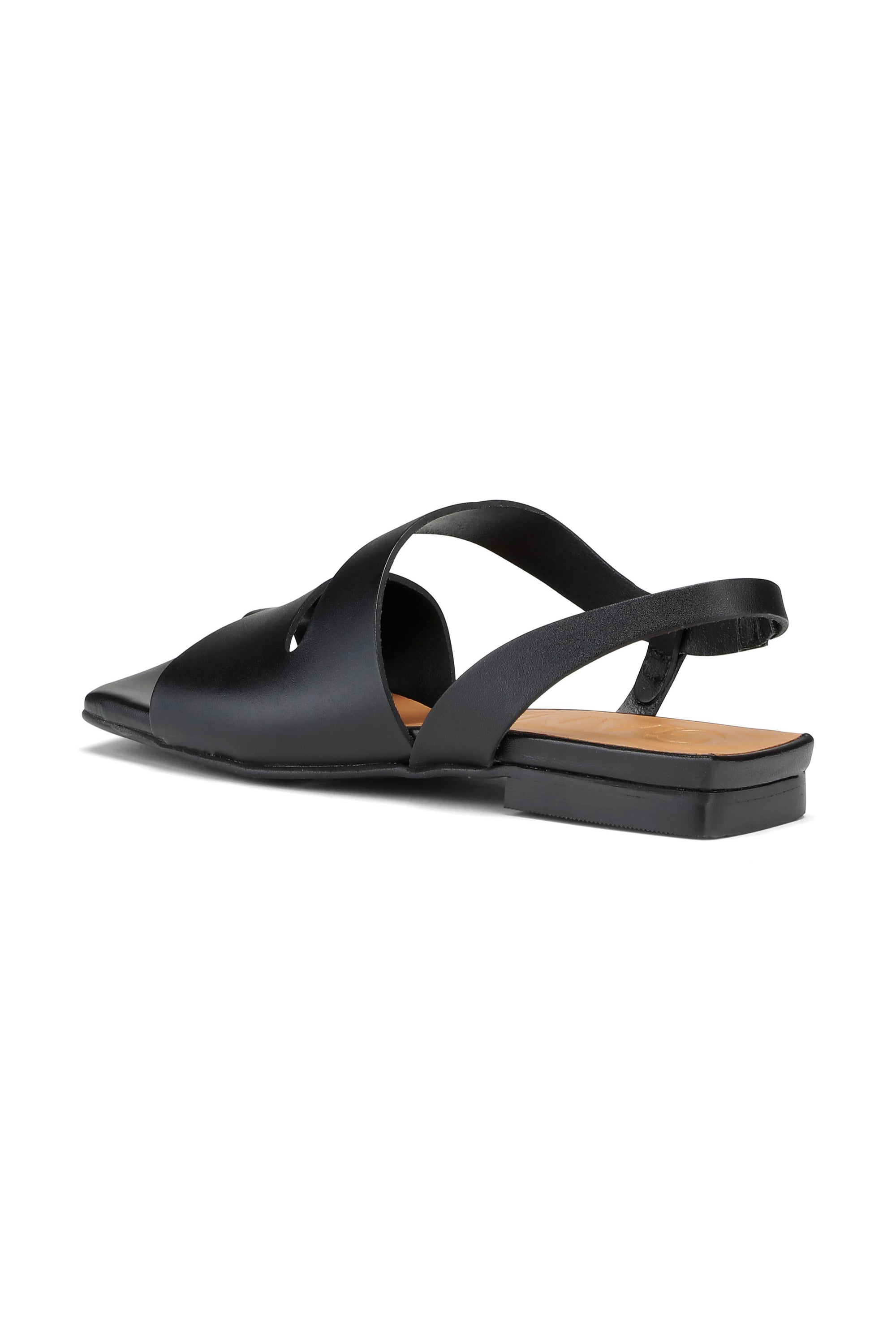 Sandales à lanières en cuir - Black