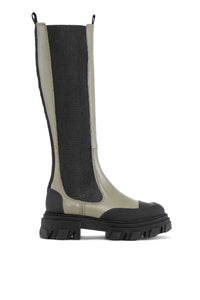 Bottes Chelsea haute à crampons en cuir - Kalamata