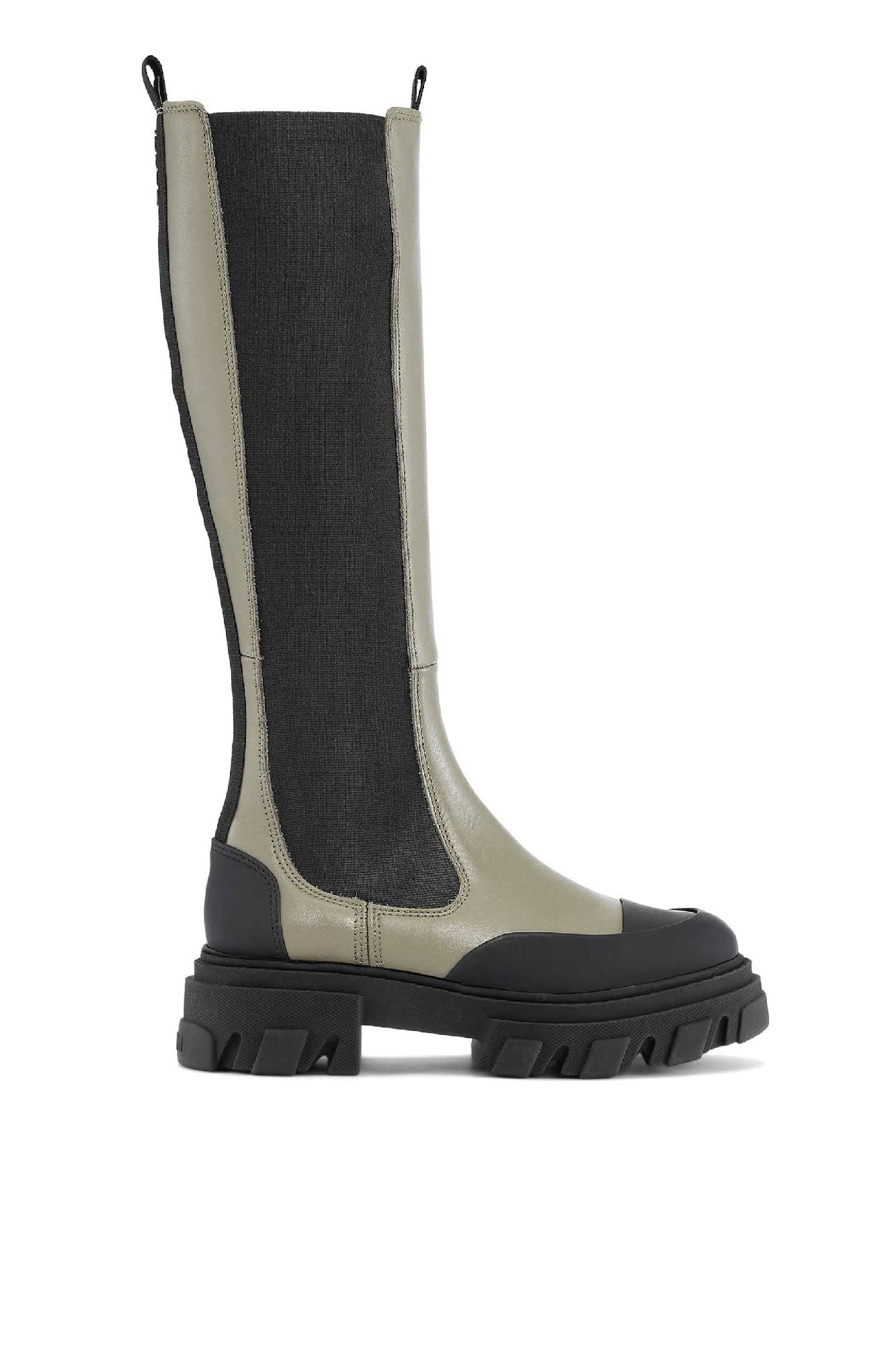 Bottes Chelsea haute à crampons en cuir - Kalamata