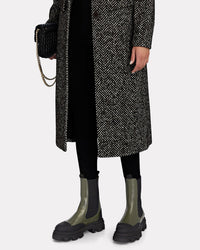 Bottines Chelsea mates en cuir - Kalamata