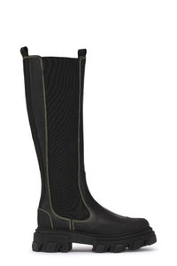 Bottes Chelsea en cuir - Black