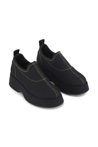 Sabots rétro plat - Black