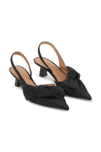 Slingback à nœud - Black