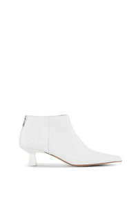 Bottines Soft Pointy en cuir - Egret