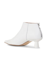 Bottines Soft Pointy en cuir - Egret