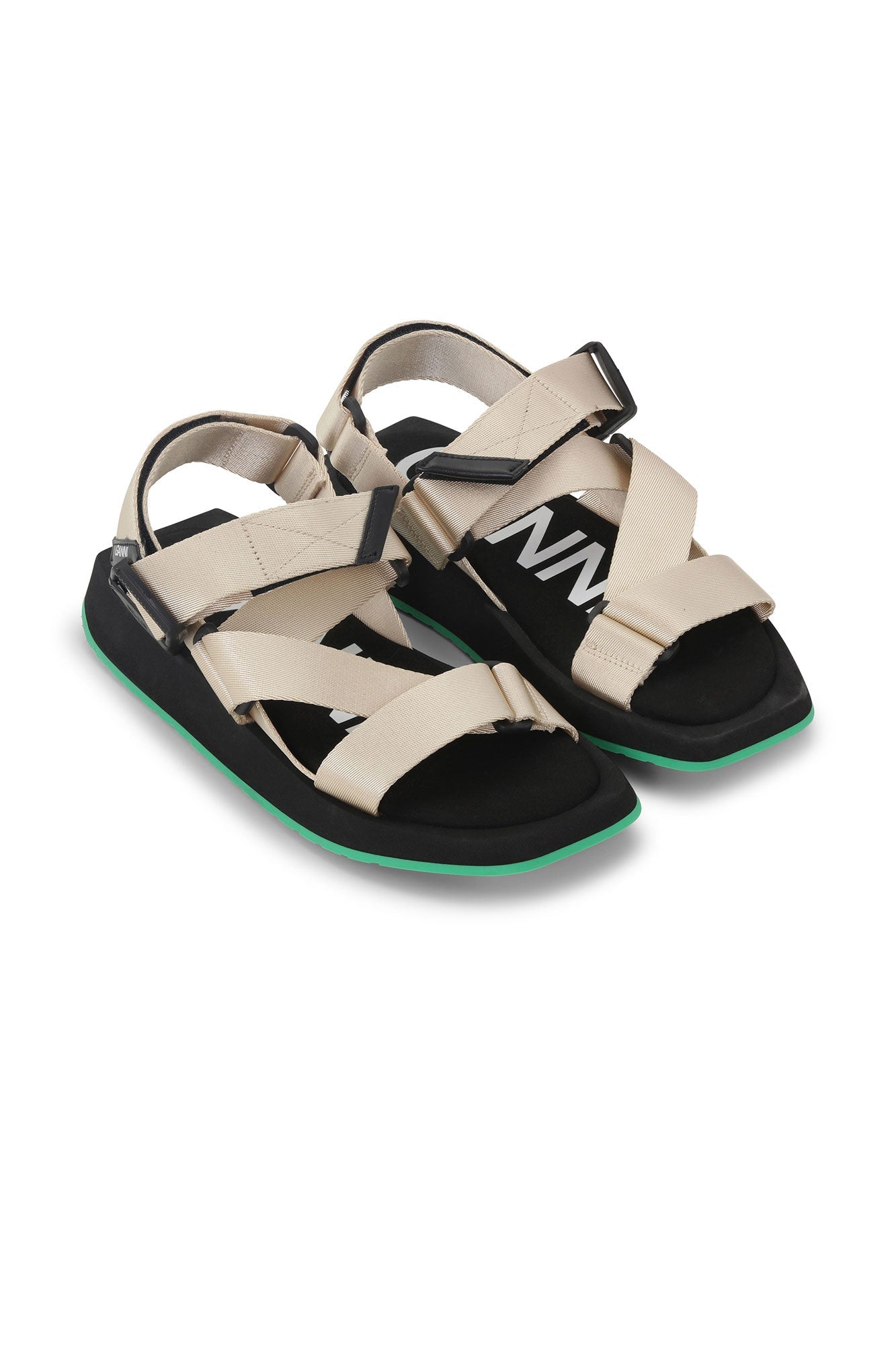 Sandales en toile - Oyster Gray