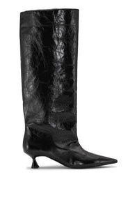 Bottes à talons pointues - Black