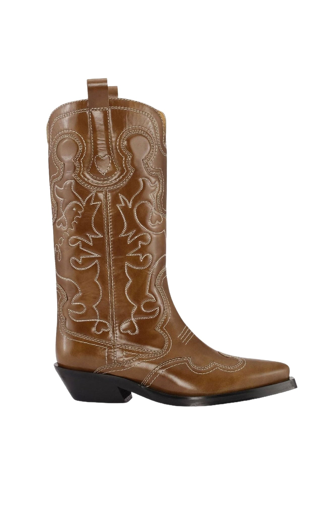 Bottes Western en cuir - Tiger'S Eye