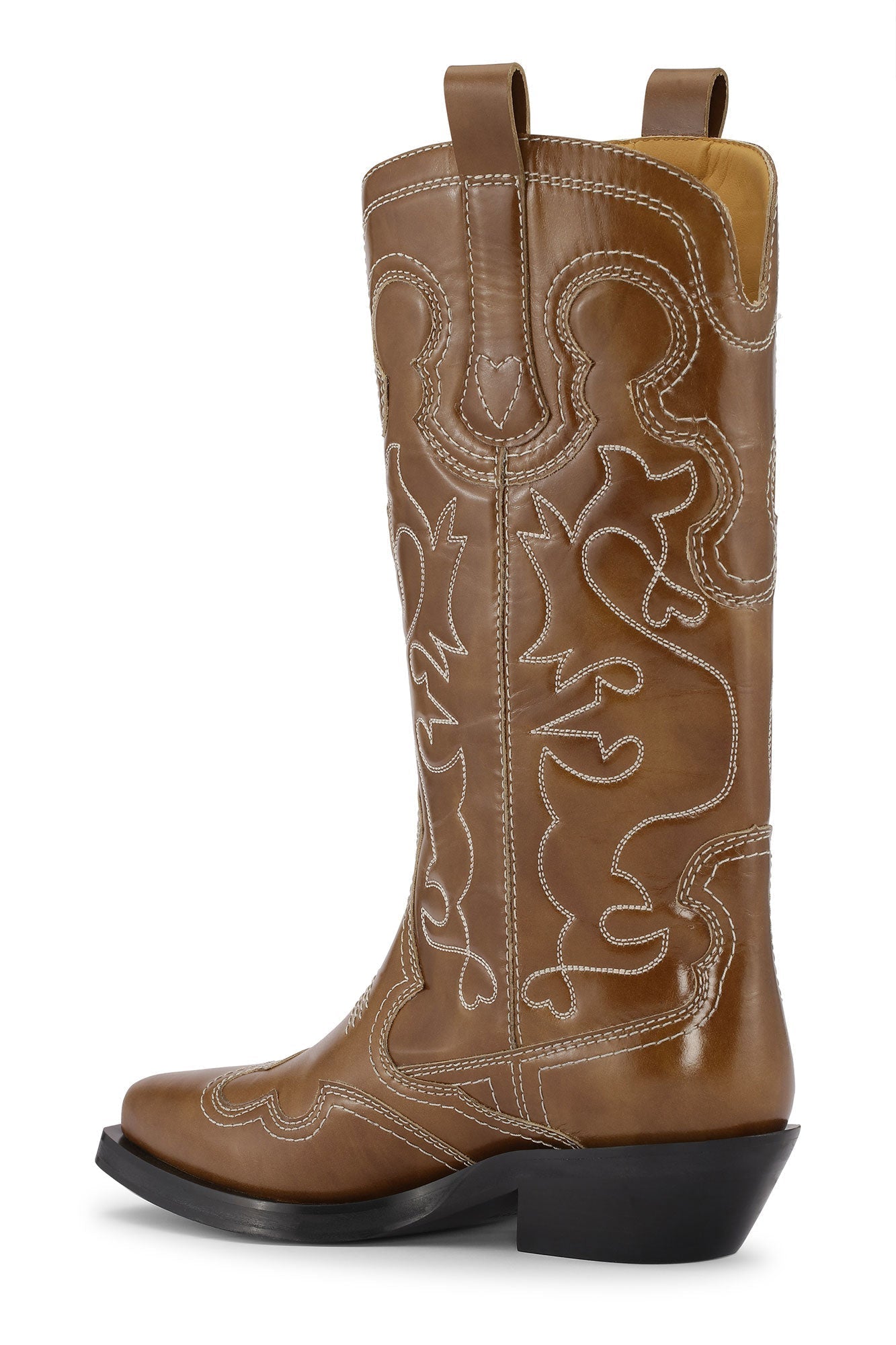 Bottes Western en cuir - Tiger'S Eye