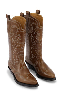 Bottes Western en cuir - Tiger'S Eye