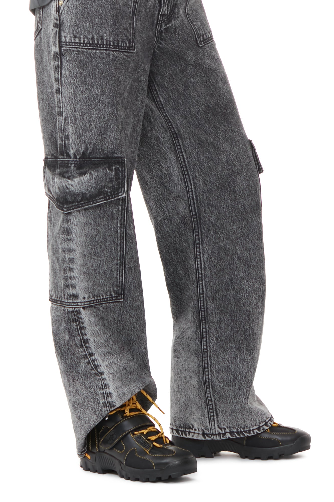 Bottines à lacets - Black